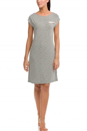 Náttkjóll – Ermalaus – Mosagrænn Náttfatnaður Náttkjóll – Ermalaus – Mosagrænn