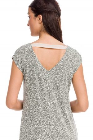 Náttkjóll – Ermalaus – Mosagrænn Náttfatnaður Náttkjóll – Ermalaus – Mosagrænn