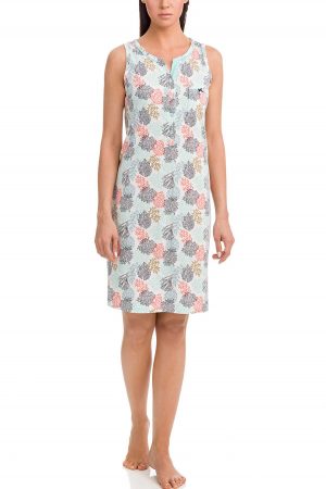 Náttkjóll – Ermalaus Náttfatnaður Náttkjóll – Ermalaus