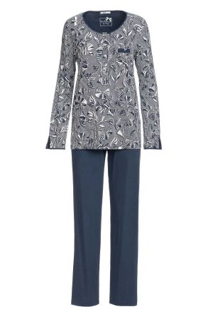 Náttföt – Blámynstruð Náttfatnaður Náttföt – Blámynstruð