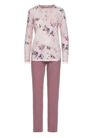 Náttföt – Langerma – Beinar buxur Náttfatnaður Náttföt – Langerma – Beinar buxur