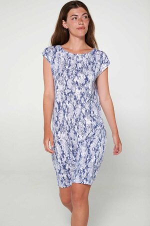 Náttkjóll – Yndismjúkur – Mynstur Náttfatnaður Náttkjóll – Yndismjúkur – Mynstur