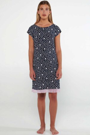 Náttkjóll – Yndismjúkur – Fuglar Náttfatnaður Náttkjóll – Yndismjúkur – Fuglar