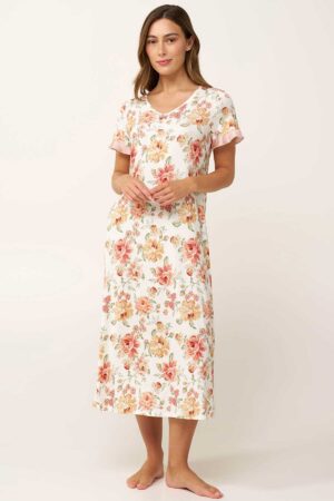 Náttkjóll – Síður – Yndismjúkur Náttfatnaður Náttkjóll – Síður – Yndismjúkur