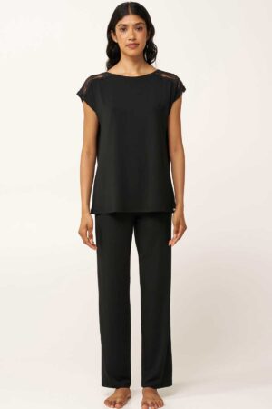 Náttföt – Yndismjúk – Blúnda Náttfatnaður Náttföt – Yndismjúk – Blúnda