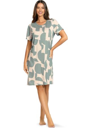 Náttkjóll – Stutterma  – Mjúkur Væntanlegt Náttkjóll – Stutterma  – Mjúkur