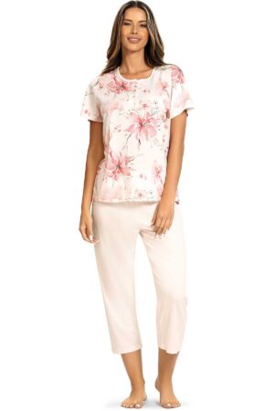 Náttföt – Stutterma – 7/8 Buxur Væntanlegt Náttföt – Stutterma – 7/8 Buxur