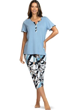 Náttföt – Stutterma – 7/8 Buxur Væntanlegt Náttföt – Stutterma – 7/8 Buxur