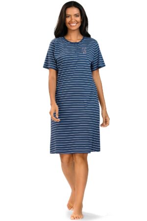 Náttkjóll – Ermastuttur – Mjúkur Væntanlegt Náttkjóll – Ermastuttur – Mjúkur