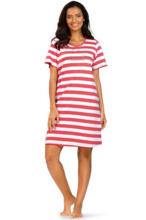 Náttkjóll – Ermastuttur – Mjúkur Væntanlegt Náttkjóll – Ermastuttur – Mjúkur