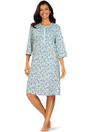 Náttkjóll – Ermastuttur – Mjúkur Væntanlegt Náttkjóll – Ermastuttur – Mjúkur