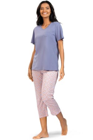 Náttföt – Stutterma – Hálfsíðar buxur Væntanlegt Náttföt – Stutterma – Hálfsíðar buxur