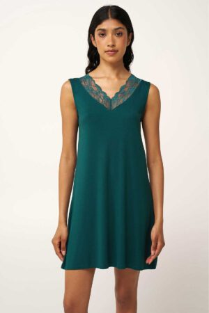 Náttkjóll – Ermalaus – Yndismjúkur Náttfatnaður Náttkjóll – Ermalaus – Yndismjúkur Náttfatnaður Náttkjóll – Ermalaus – Yndismjúkur