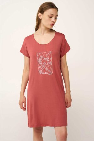 Náttbolur – Stuttur – Yndismjúkur Náttfatnaður Náttbolur – Stuttur – Yndismjúkur Náttfatnaður Náttbolur – Stuttur – Yndismjúkur