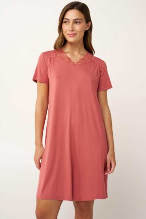 Náttkjóll – Einlitur – Yndismjúkur Náttfatnaður Náttkjóll – Einlitur – Yndismjúkur Náttfatnaður Náttkjóll – Einlitur – Yndismjúkur