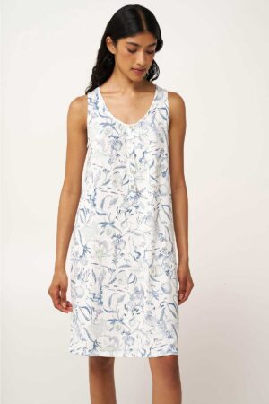 Náttkjóll – Ermalaus – Yndismjúkur Náttfatnaður Náttkjóll – Ermalaus – Yndismjúkur Náttfatnaður Náttkjóll – Ermalaus – Yndismjúkur