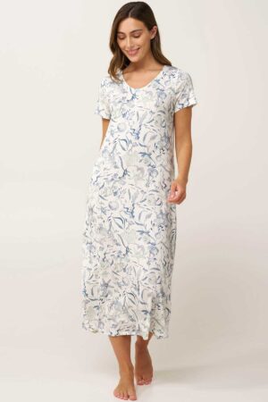 Náttkjóll – Síður – Yndismjúkur Náttfatnaður Náttkjóll – Síður – Yndismjúkur Náttfatnaður Náttkjóll – Síður – Yndismjúkur