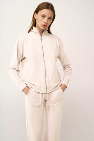 Renndur Jakki Fatnaður Renndur Jakki