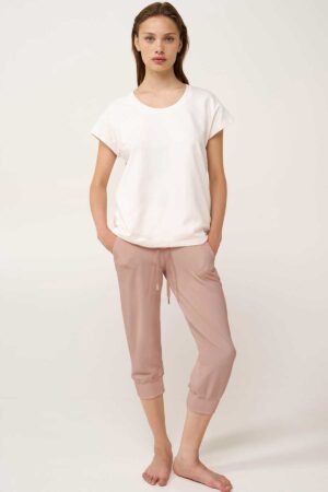 Hálfsíðar – Buxur – Stroff Buxur Hálfsíðar – Buxur – Stroff